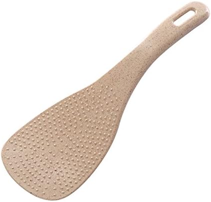 Aboyzj Rice Scoop,Wheat Straw Household Rice Cooker Rice Spoon for Home Cooking Spoon (Beige)