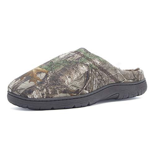 Realtreemens Memory Foam Camo Moccasin House Slipper Indoor