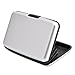 MaxGear RFID Credit Card Protector for Men Card Case Holder Hard Credit Card Cases Plastic Wallet Silver
