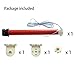 Morningrising 12V DIY Electric Roller Blind/Shade Tubular Motor Kit Suit for 1.5 inch/38mm Diameter Tubes Without Remote Control