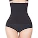 Waist Trainer Shapewear For Weight loss Tummy Control Body Shaper Breathable Waist Cincher,Black,US 4-8/Waist 24
