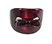 Parcelona French Bow Celluloid Tortoise Shell Ponytail Elastic Hair Tie Ponies Band