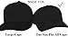 Shapers Image CapForm Pro & Crown Shaper Combo: Dome Panel Shapers for Baseball Cap Care (1 Count,Black,One Size)