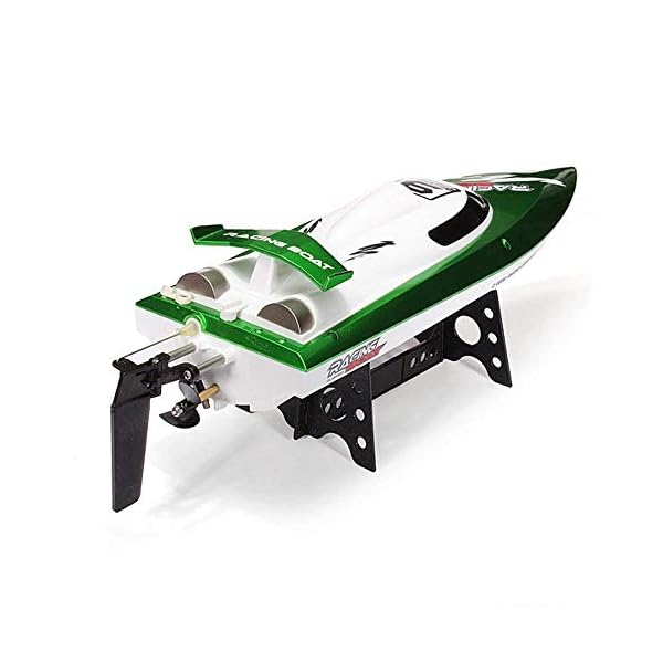 Mini-Spielzeug-Boot 2,4 GHz Submarine Fish Tank Speedboat Kind Sommer-Wasser-Schiffe Spielzeug verhindert Wassereintritt… – Bild 3
