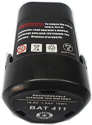 BAT411 10.8 Volt 1.5Ah Lithium-Ion Battery Rechargeble For Bosch Tools