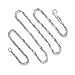 DSS 925 Sterling Silver Necklace for Women, Singapore Chain 2mm, Lobster Claw Clasps, Sterling Silver Chain, Italian Jewelry for Women, 18in