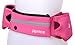  Hydration Running Belt,Hynice Fitness Runners waist pack with water bottle holder ,Cellphone Zipper Pockets for iPhone 6 6plus S7 S6 Fit Men Women (Rose)