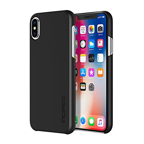 Incipio Feather iPhone X Case with Ultra-Thin Snap-On Design for iPhone X - Black