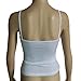 Sunward Women Sexy Hollow Out Vest Sleeveless Blouse Casual Tank Tops Shirt (S, White)