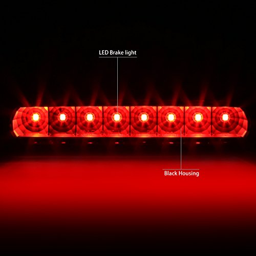 DNA Motoring 3BL-4RUNNER03-LED-BK LED Third Brake Light