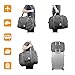 WANDF For Spirit Airlines Personal Item Bag 18x14x8 Foldable Travel Duffel Carry on Weekender Overnight for Women Men