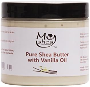 Whipped Organic Unrefined Shea Butter with Vanilla Oil