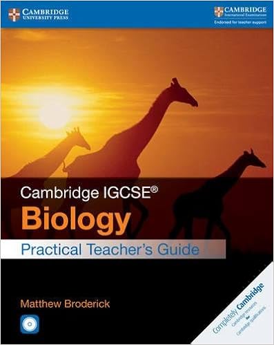 Livres Couvertures de Cambridge IGCSE: Biology. Practical Teacher's Guide. Con CD-ROM (Cambridge International IGCSE) (Inglés) Tapa blanda – Edición profesor, 7 noviembre 2016