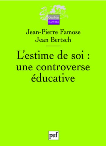 L' estime de soi