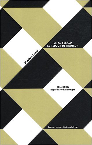 W. G Sebald, le retour de l'auteur