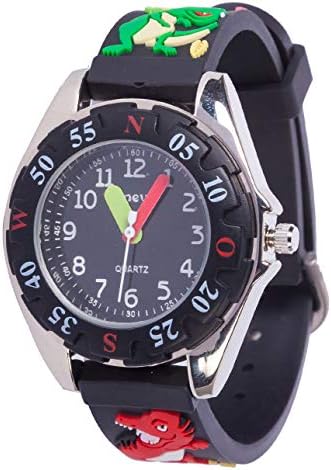 Kids Watch, 3D Cute Cartoon Waterproof Silicone Watch for Girl and Boy,Children Toddler Wrist Watches