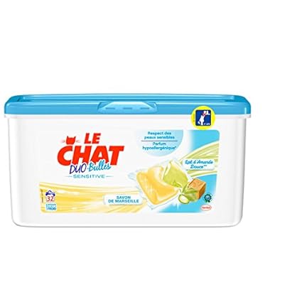 Le Chat Lessive Sensitive Au Savon De Marseille Et Lait D
