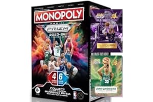 GENERIC 2023-2024 Panini PRIZM Basketball MONOPOLY Sealed Booster Box - Includes Custom Wembanyama Cards Pictured.
