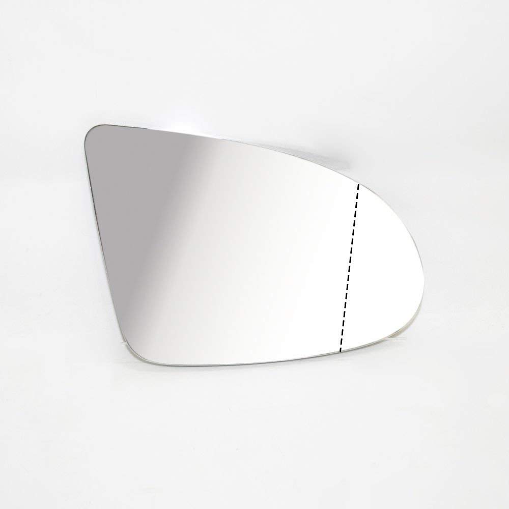 Right Side Wing Mirror Glass Wide Angle Heated & Base Compatible With A2 2000-2005 OEM 8Z1857536A
