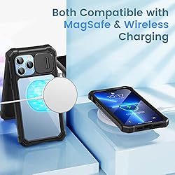 Ruky for iPhone 13 Pro Max Phone Case with Slide