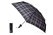 Vinrella Water Bottle Umbrella, Black Plaid