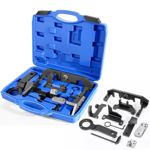 Wvoillty 10pcs Engine Adjustment Tool Set Compatible with Peugeot, Citroen, Vauxhall, for 1.2 Vti (VVT) /GDI PureTech Petrol, 109-2A, 0109-2B, 109-2C, 109-2D, G-0109-2E