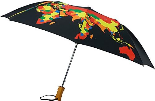 Rainkist 43" Auto Open, World Map Black Canopy