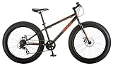 Mongoose Logan Boy's Fat Tire Bicycle, Grey, 24