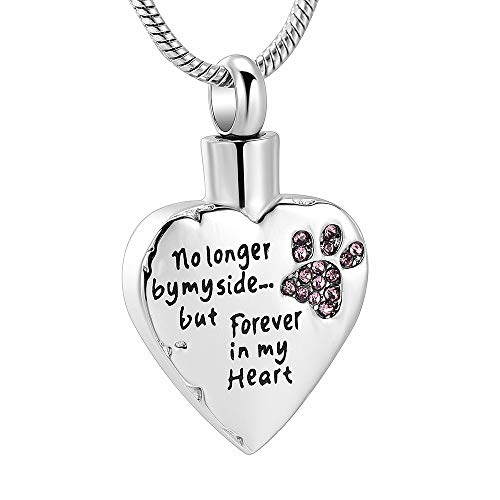 image for memorial jewelry No Longer by My Side,But Forever in My Heart Carved L