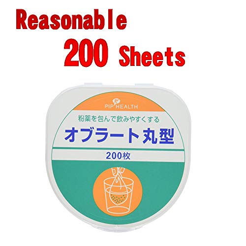 PIP Oblate Discs Japanese Edible Film 200 Sheets with Original