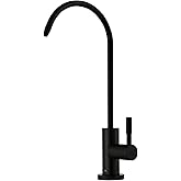 LOUEVIDO Drinking Water Faucet - Stainless Steel 304, Fits Most RO Units or Water Filtration Systems, Non-Air Gap