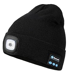 Bluetooth Beanie with Light, Unisex USB
