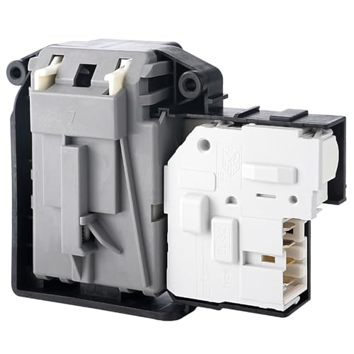 Washer Door Lock Latch for LG WM3270CW, WM3400CW, WM3600HVA, WM3670HVA/WA, WM3770HVA /WA, WM4000HWA, WM3500CW Model Washer Switch Replacement.