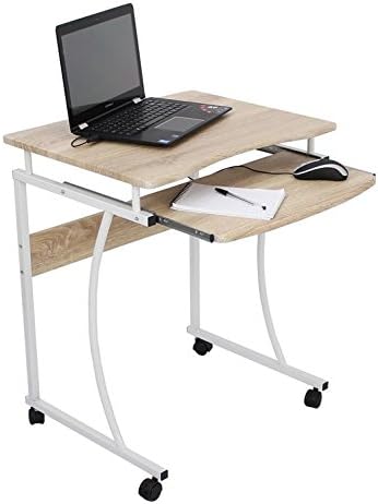 Office Computer Desk with Extending Shelf, Home, Desks and Computer Furniture