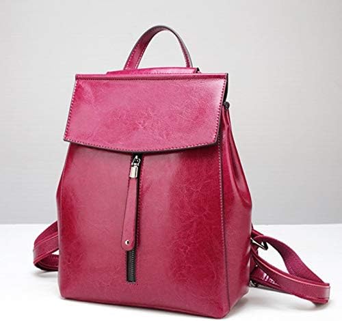 Lygmv 正規店 リュック レディース 本革 レザー 3way バック おしゃれ ショルダーバッグ 女子 Color 通勤 防撥水 手提げバッグ Ol Red バックパック 通学