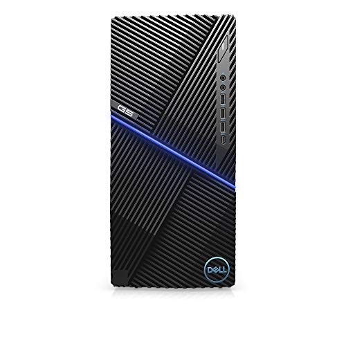 Dell New G5 Gaming Desktop, Intel Core i5-10th Gen, Nvidia GeForce GTX 1660 Super 4GB GDDR6, 256GB SSD +1TB SATA, 8GB RAM, Black (i5000-5378BLK-PUS)