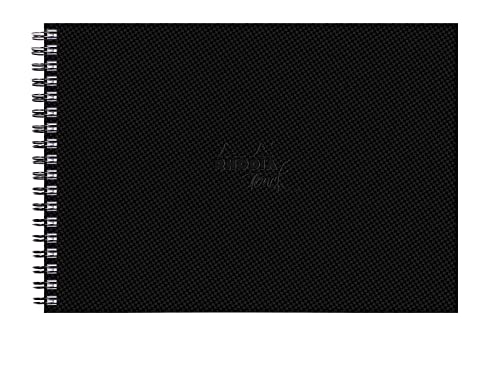 RHODIA TOUCH 116164C - Watercolour notebook 100% cotton - satin finish - 300 gsm - A4 landscape - 40 non-microperforated pages - Watercolour Book hard cover