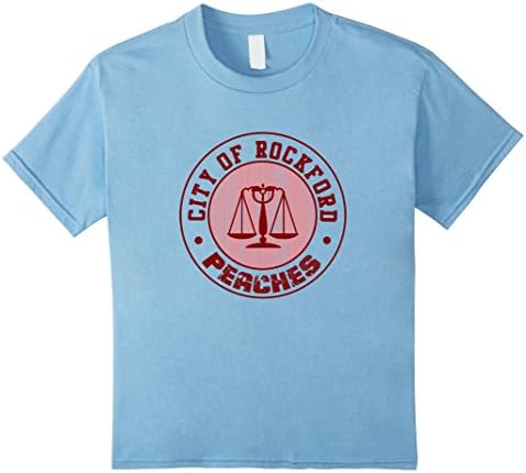 Kids City Rockford Peaches Shirt 12 Baby Blue