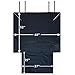 Paws & Pals Dog Seat Cover for Back Seat, Easy-Install Waterproof Mat Protector for Vehicle, Pet Car Travel Accessories with Thick Washable Fabric, Fits Most Autos, SUV, Vans, Trucks - 52