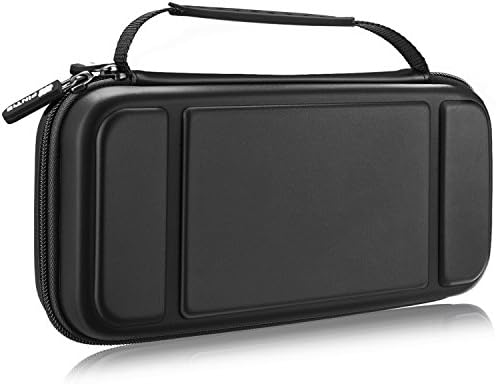 Fintie Carry Case For Nintendo Switch Shockproof Hard Shell Protective Cover Travel Bag W 10 Game Card Slots Inner Pocket For Nintendo Switch Console Joy Con Accessories Black Amazon Sg Electronics