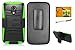 Motorola Moto G2 XT1068, Hybrid Dual Layer Case with Stand, Stylus Pen & Screen Wiper