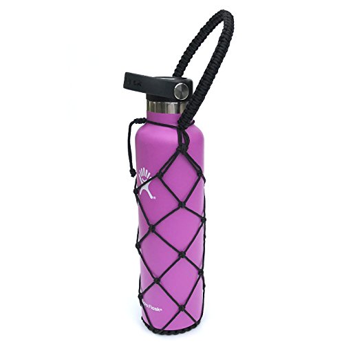Water bottle carrier net for hydro flask 24 oz - no lon…
