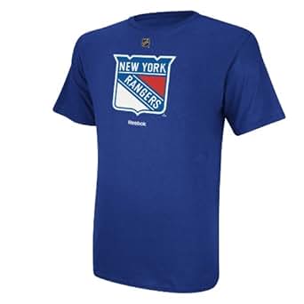 Amazon.com : NHL New York Rangers Primary Logo T-Shirt ...