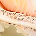Ruarua Rose Gold Stud Earrings for Women Stainless Steel Heart Mini Bar Earring Line Ear Studs Stick (Rose Gold)