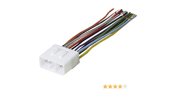 1999 2002 Suzuki Grand Vitara Wire Harness To Install Aftermarket Stereo