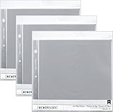 3-Pack - American Crafts 12-Inch by 12-Inch Page Protectors (10 pages per pack)