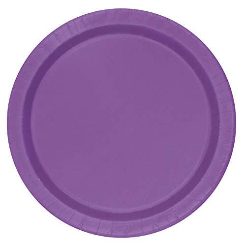 Purple Paper Plates, 16ct