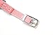 Pink Love Heart Bling Cat Collar with Safety Belt and Bell 8-11 Inches, Gift for Valentine's Day
