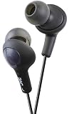 JVC HAFX5B Gumy Plus Inner Ear Headphones -Black