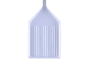 MOLLENSIUER 24Pcs Plastic Bead Sorting Trays Diamond Rhinestone Plate Tray Diamond Painting Cross Stitch Nail Art Dotting Tool for DIY Art Craft, 3.8 x2.1 inch (White)